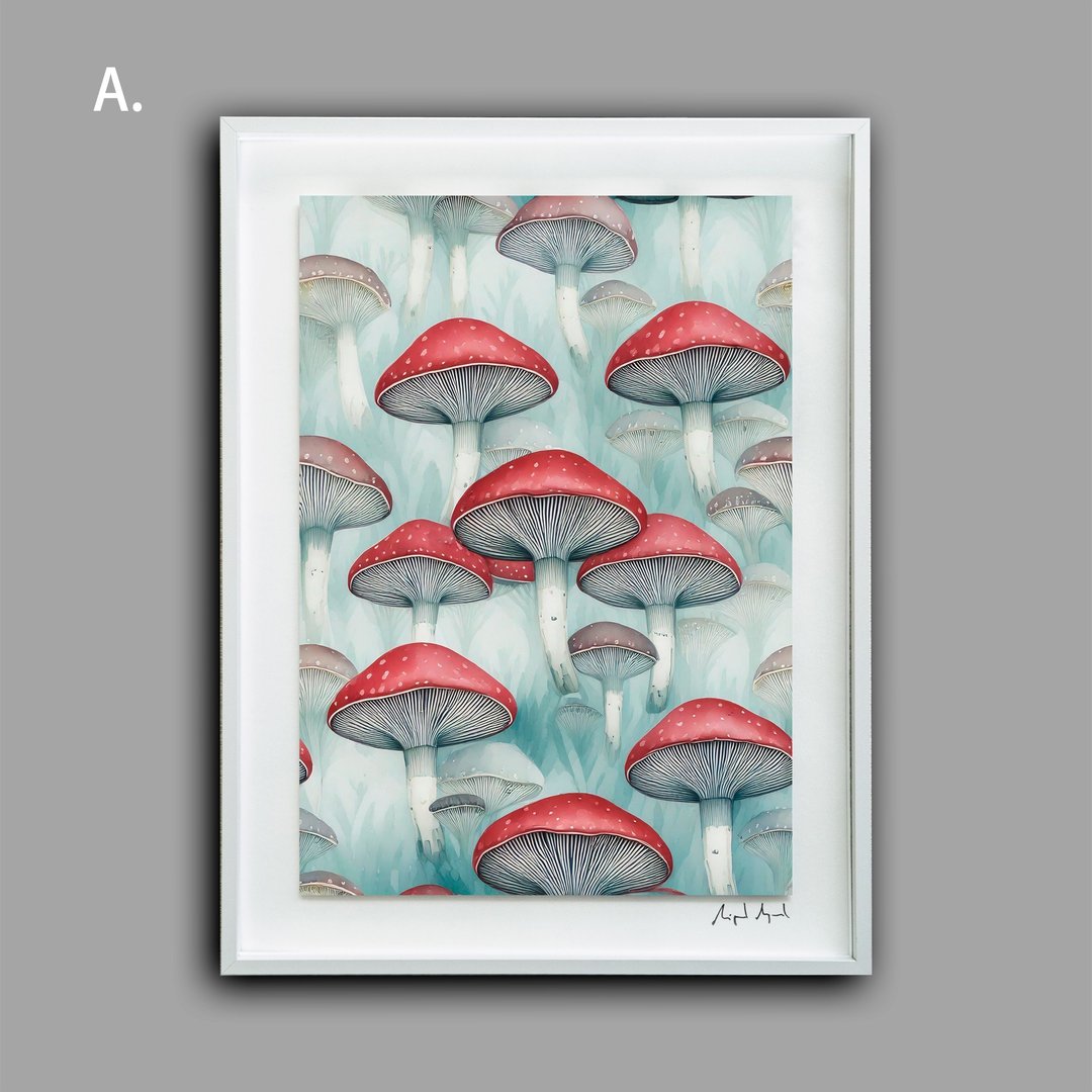 迷走蕈丛 / 西班牙摄影艺术家-限量数位版画作品 (四款可选择) - 海报/装饰画/版画 - 纸 多色