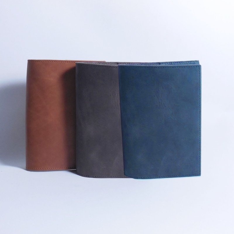 puzz - book cover - paperback book cover - 笔记本/手帐 - 真皮 灰色