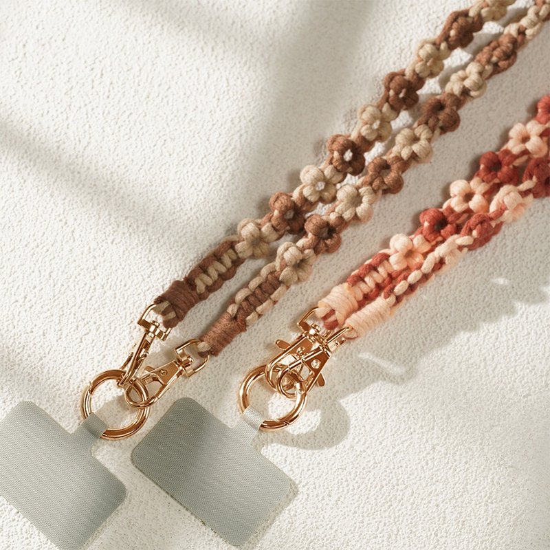 编织 缕空花花  手机挂绳 - 其他 - 棉．麻 