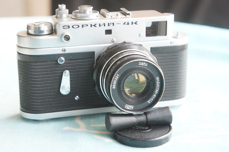 ZORKI-4K 机身 精美苏联徕卡复制品供您收藏 + Industar 61 L/D - 相机 - 其他材质 