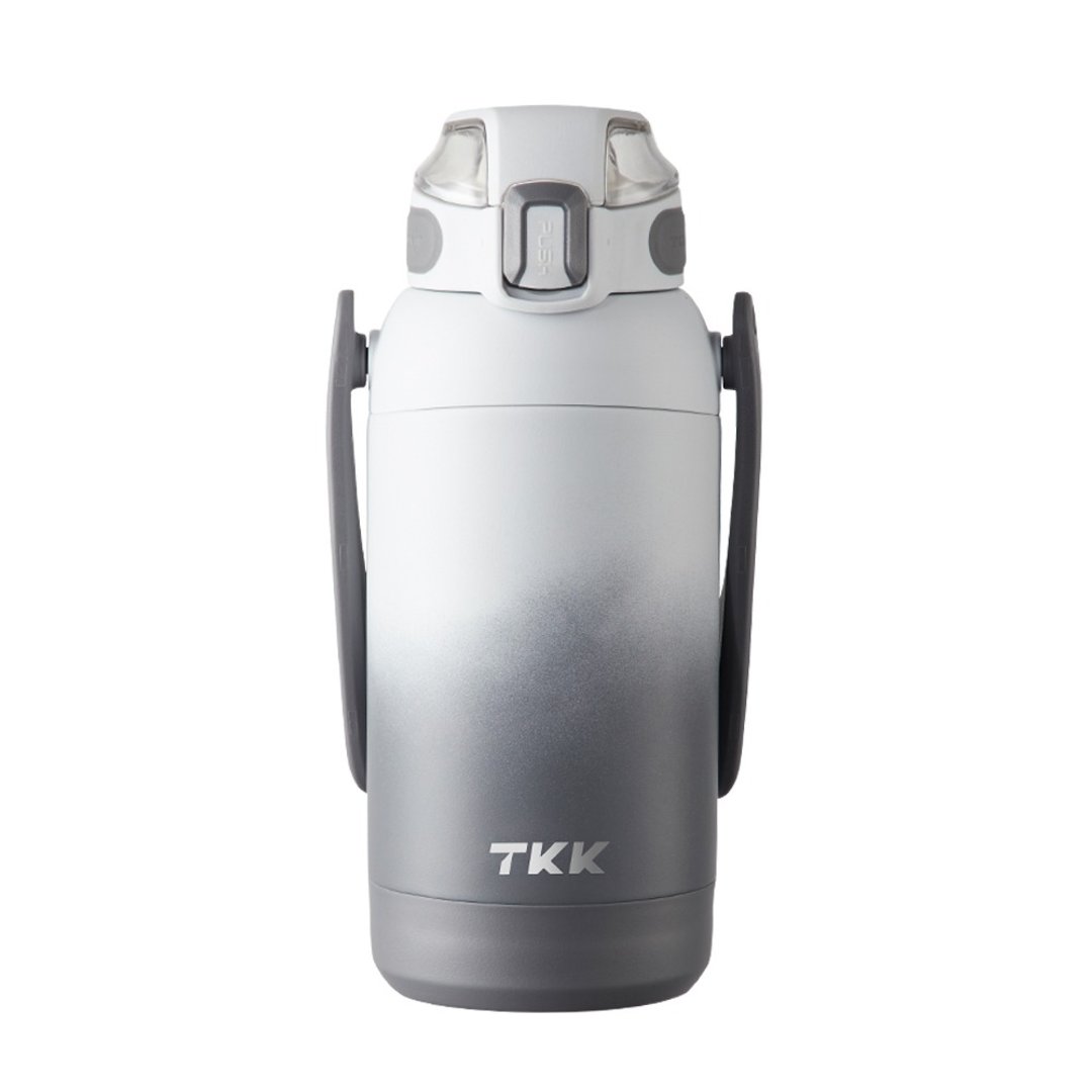 【TKK】猎鹰系列316不锈钢 手提+背带 保温运动水壶1100ML-雪山白 - 水瓶/水壶 - 不锈钢 白色