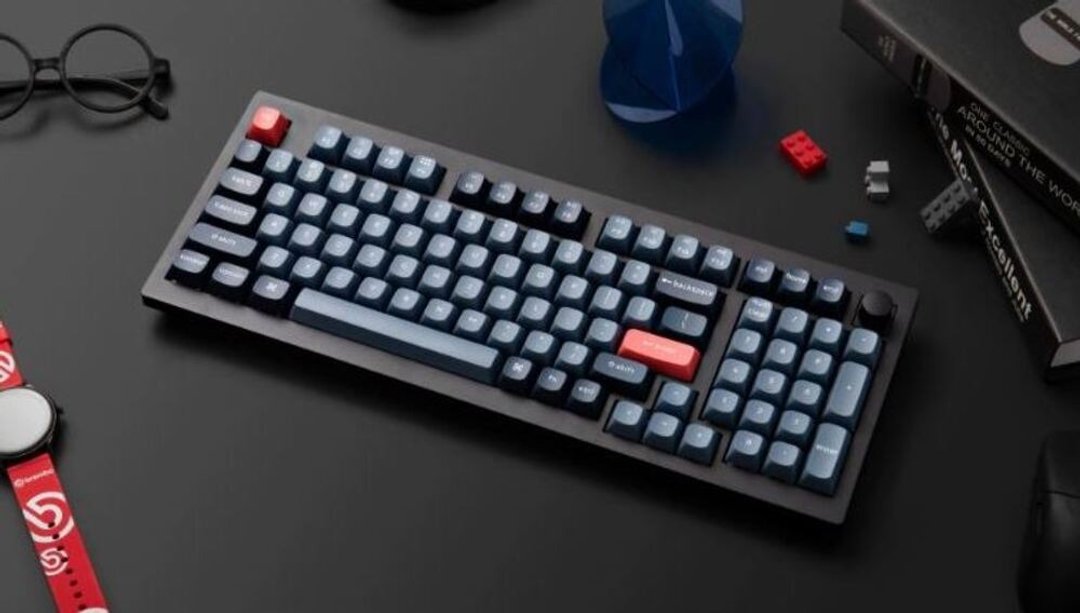 Keychron V5 Max QMK/VIA 无线定制化机械式键盘 - 电脑配件 - 铝合金 