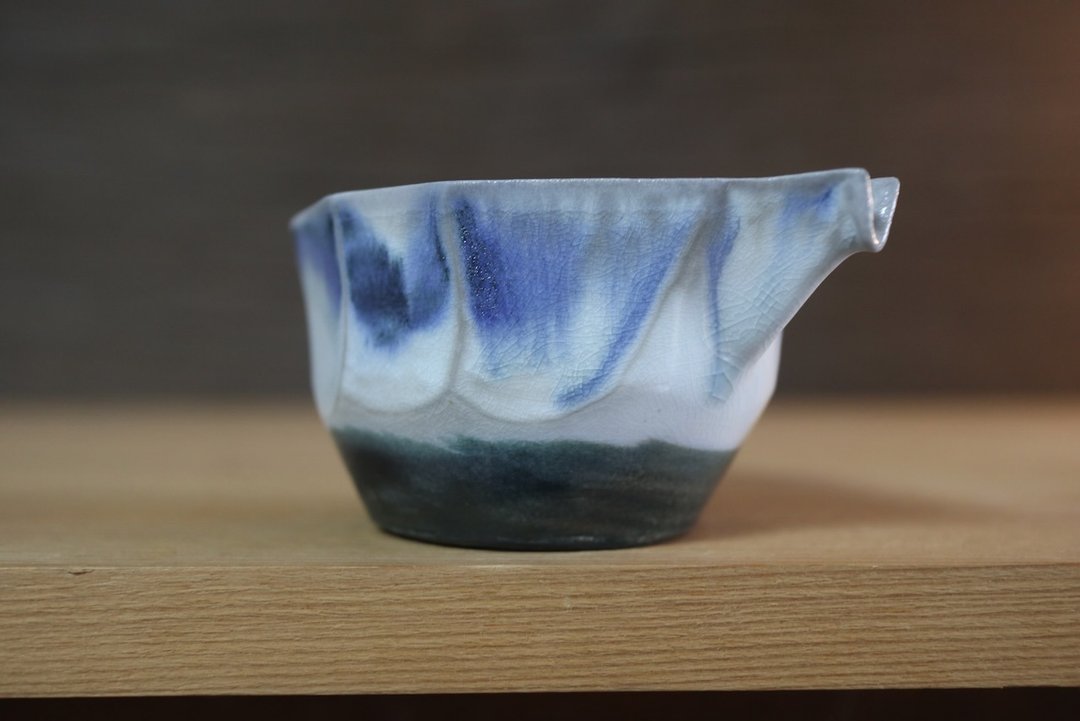 柴烧片口茶海_H2 - 茶具/茶杯 - 瓷 白色