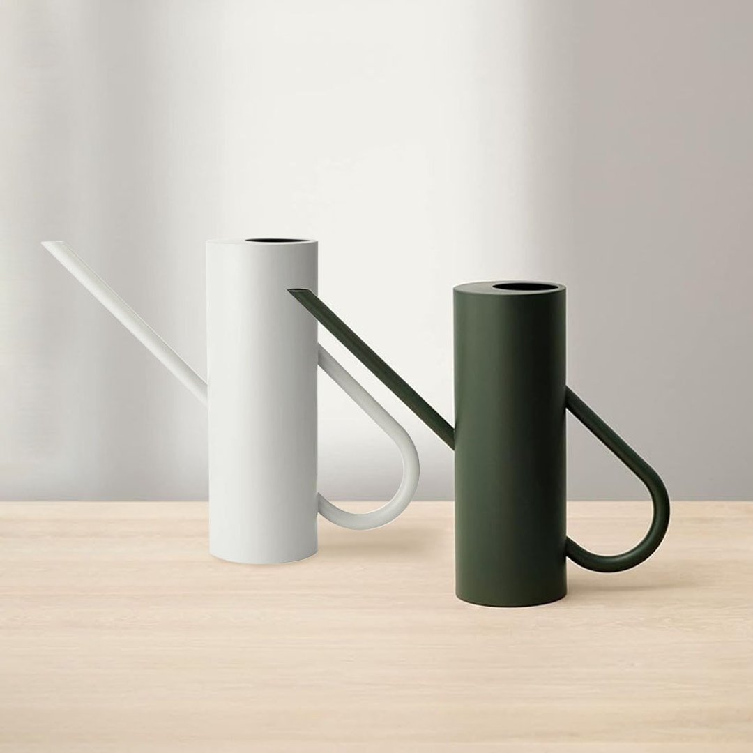 丹麦 Stelton Nordic 浇花器 - 松木绿/米白 - 其他家具 - 不锈钢 多色