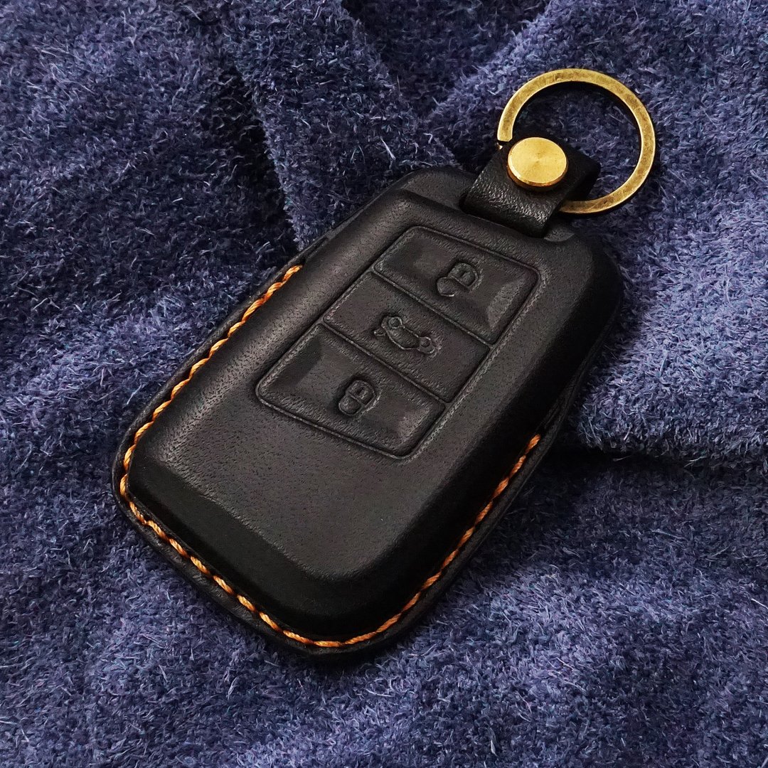 volksweagen passat   CC Variant 专用 汽车 晶片 钥匙 皮套 - 钥匙链/钥匙包 - 真皮 黑色