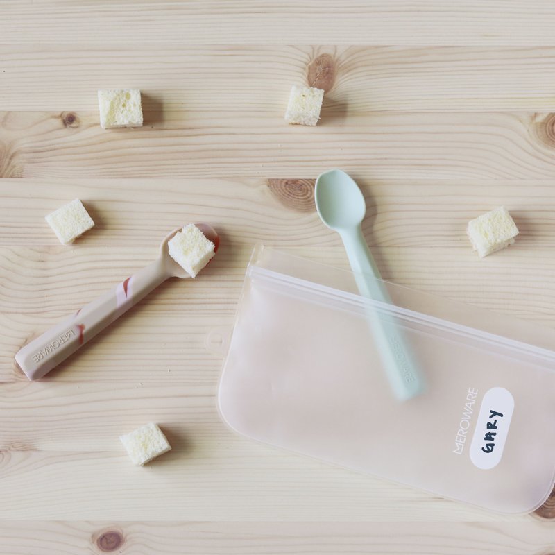 日本MEROWARE GARY 硅胶学习汤匙组 - 儿童餐具/餐盘 - 硅胶 