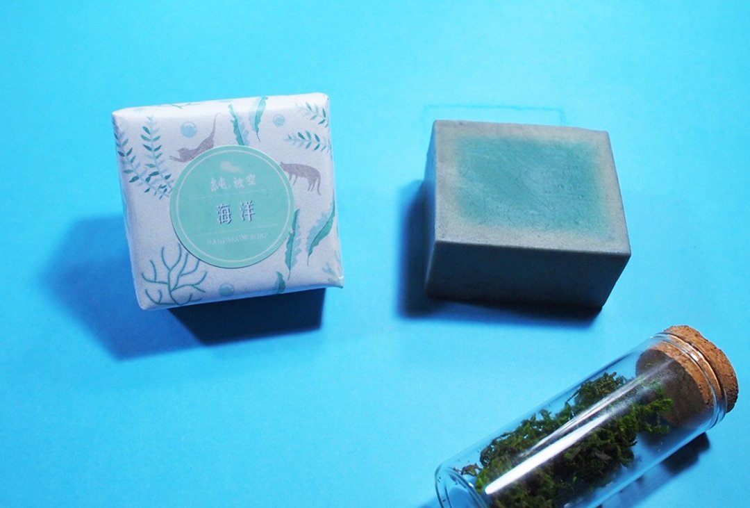 海洋植萃手工皂 - 沐浴用品 - 精油 卡其色