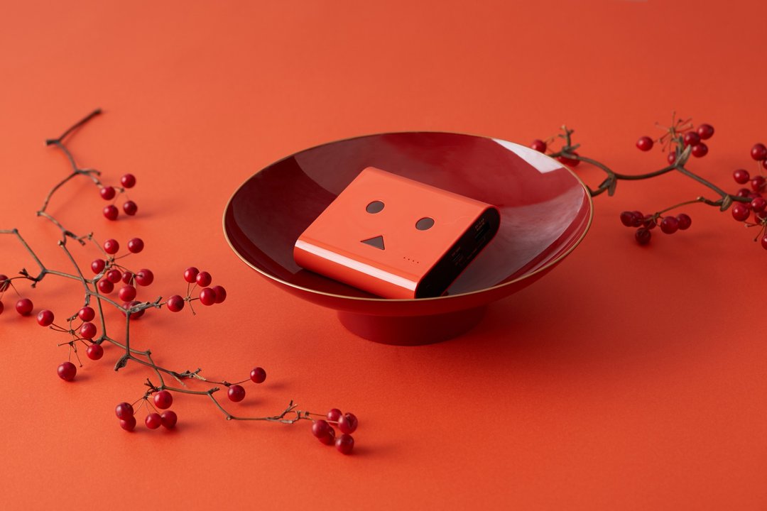 cheero Power Plus 纸箱人 13400mAh PD18W 行动电源- Urushi Red - 充电宝/传输线 - 塑料 红色