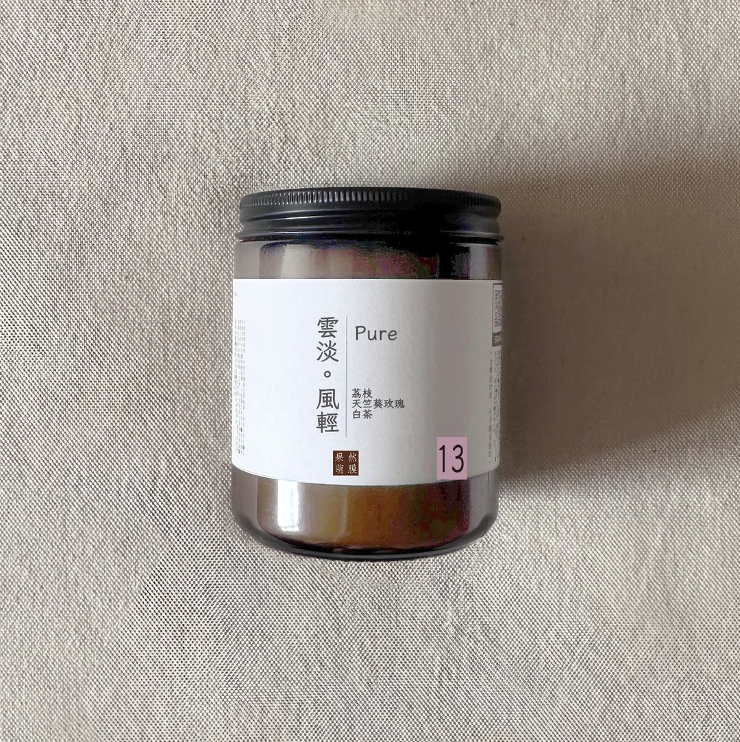 13_云淡。风轻 Pure_香氛蜡烛 - 香薰/精油/线香 - 蜡 粉红色