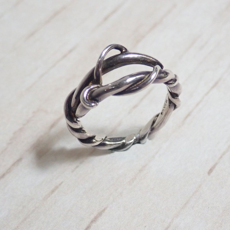 【比法一生】纯银戒指—真实之眼 纯银925手作饰品 - 戒指 - 银 银色