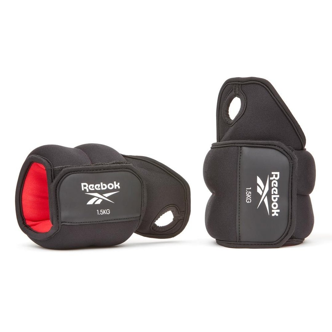 【Reebok】Wrist Weights 手腕负重环 - 1.5kg (2入组) - 运动/健身用品 - 其他材质 黑色