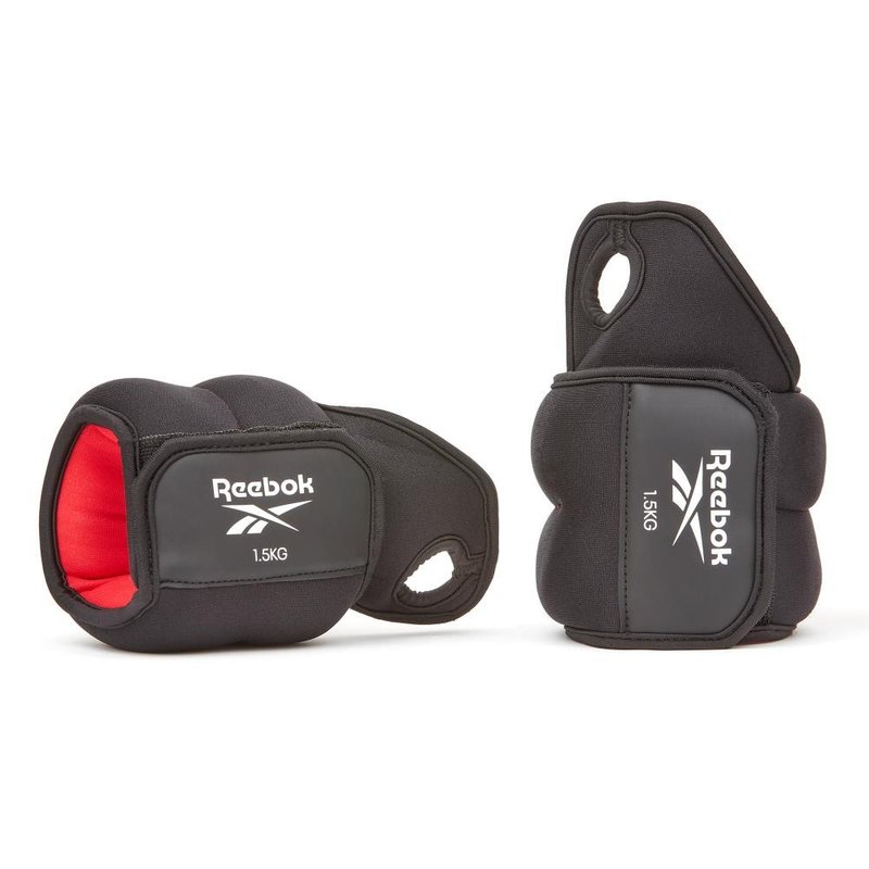 【Reebok】Wrist Weights 手腕负重环 - 1.5kg (2入组) - 运动/健身用品 - 其他材质 黑色