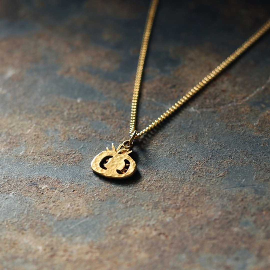 Tomato | Necklace | N206 - 项链 - 其他金属 金色
