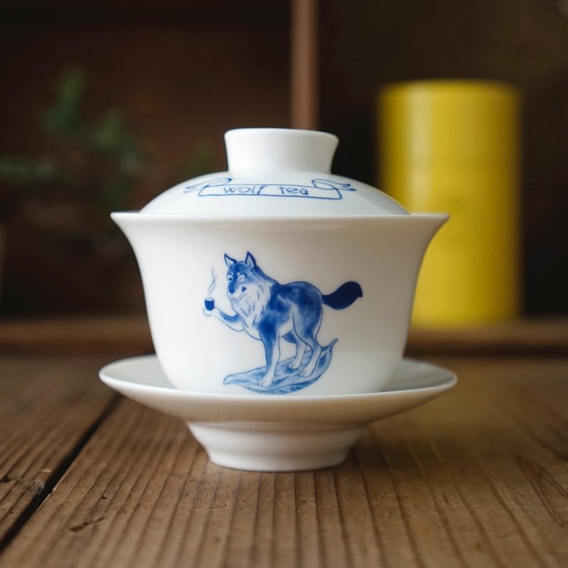 【琅茶】悠哉盖杯 : 闻香 / 冲泡 / 单饮 (俐落三用途) - 茶具/茶杯 - 瓷 