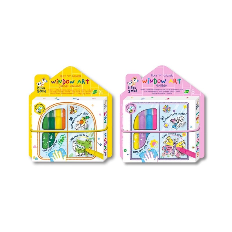 【德国Haku Yoka】窗户彩绘着色套装(全系列两款) - 摆饰 - 塑料 