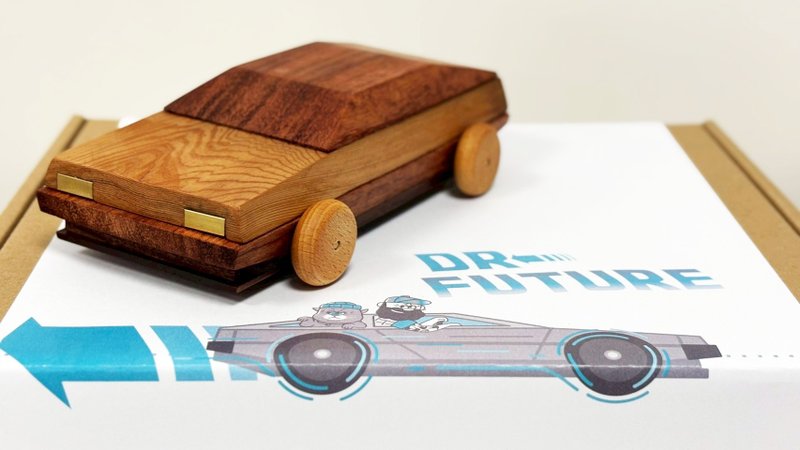 大人系手工设计玩具/木头车 Dr. FUTURE /经典再现 手作新生/收藏 - 摆饰 - 木头 