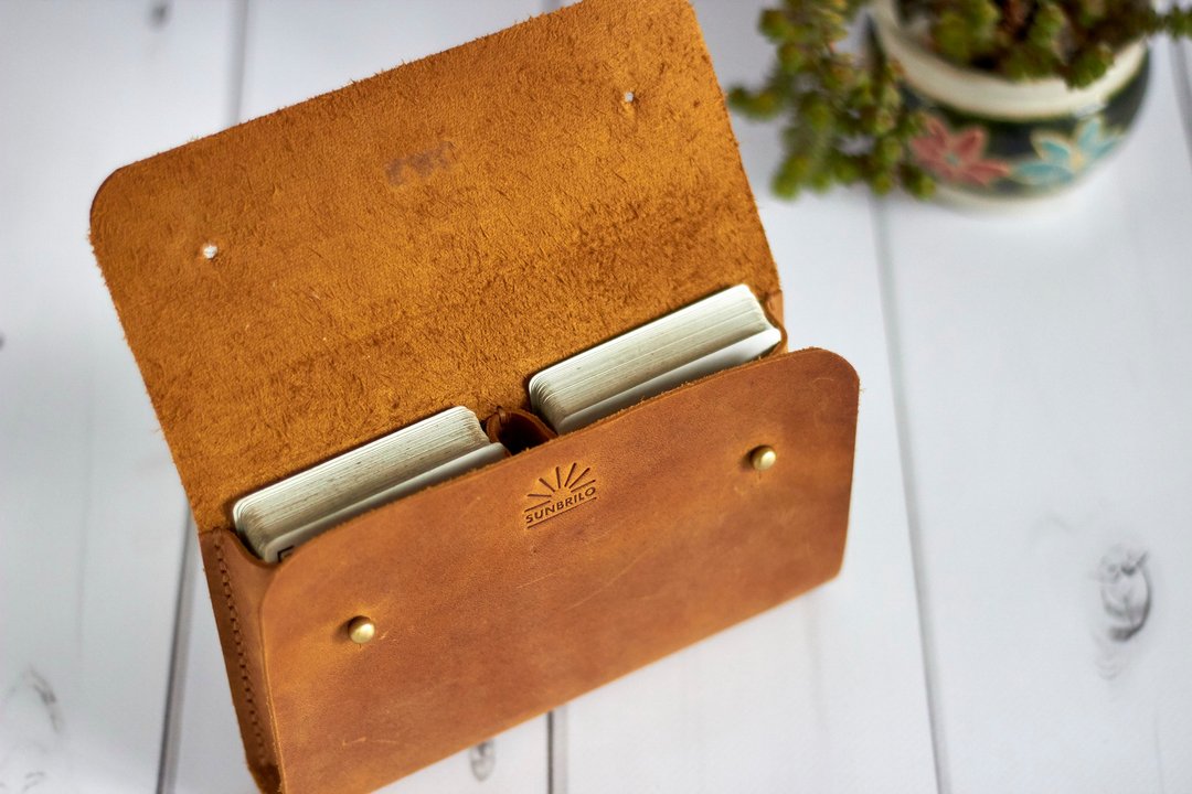 2 deck leather case - 其他 - 真皮 黄色