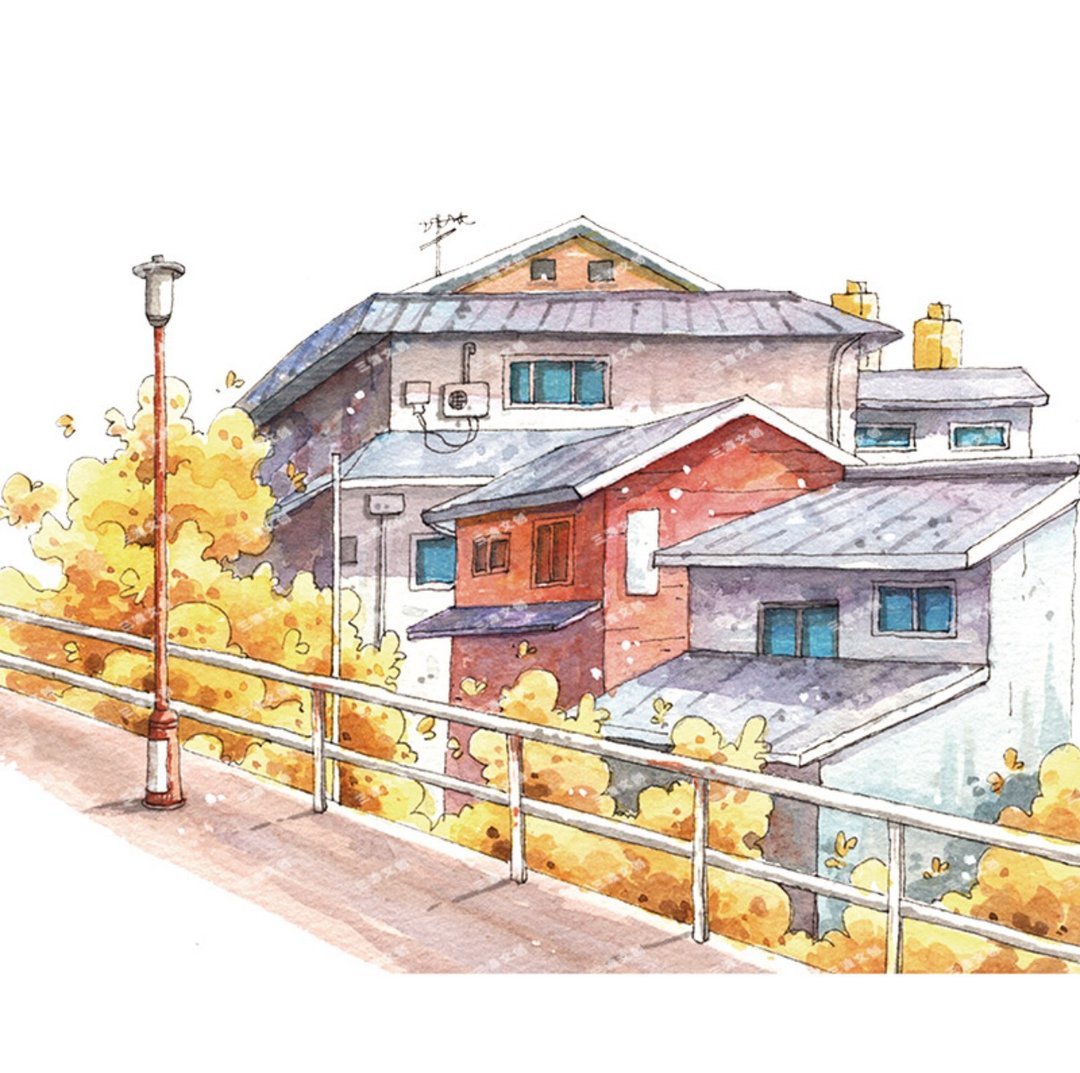 秋分街角 PET 纸胶带 - 纸胶带 - 其他材质 多色