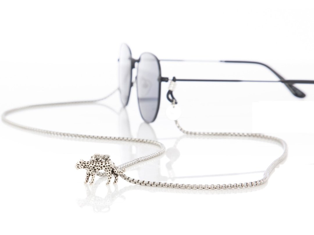 Jaguar Style Silver, Gold &amp; Rosé Gold Sunglasses Chain - 其他 - 不锈钢 