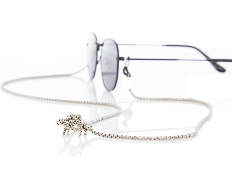 Jaguar Style Silver, Gold & Rosé Gold Sunglasses Chain - 其他 - 不锈钢 
