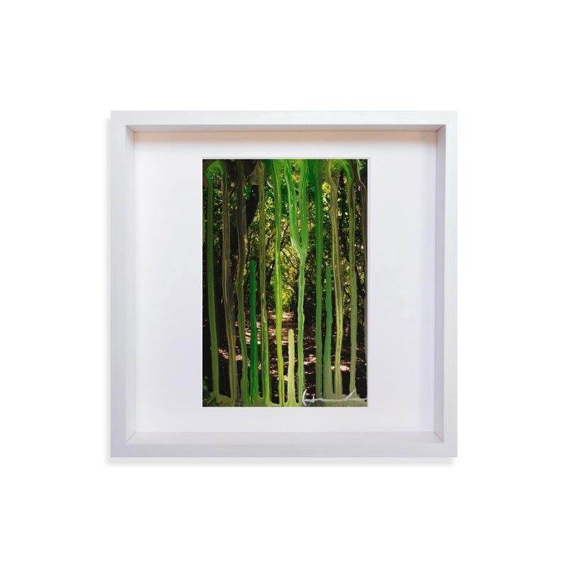 【画】日本风景/压克力画/日本插画/日本制/室内艺术/价格包括框 - 插画/绘画/写字 - 压克力 绿色