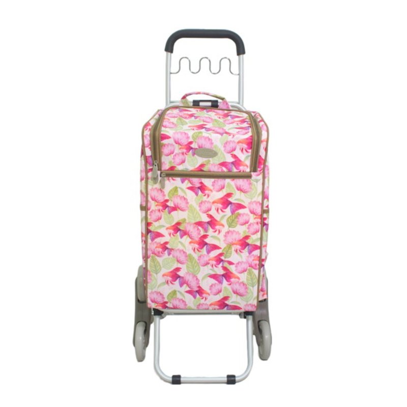 The carros 卡萝 30L 保温保冷三轮波浪挂勾折叠购物车-悠游金鱼 - 露营用品 - 防水材质 