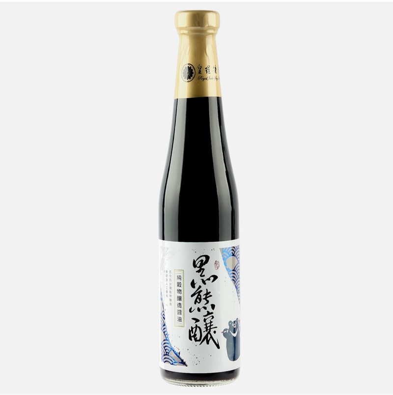 【天然无添加】黑熊酿淡口酱油 - 酱料/调味料 - 新鲜食材 多色