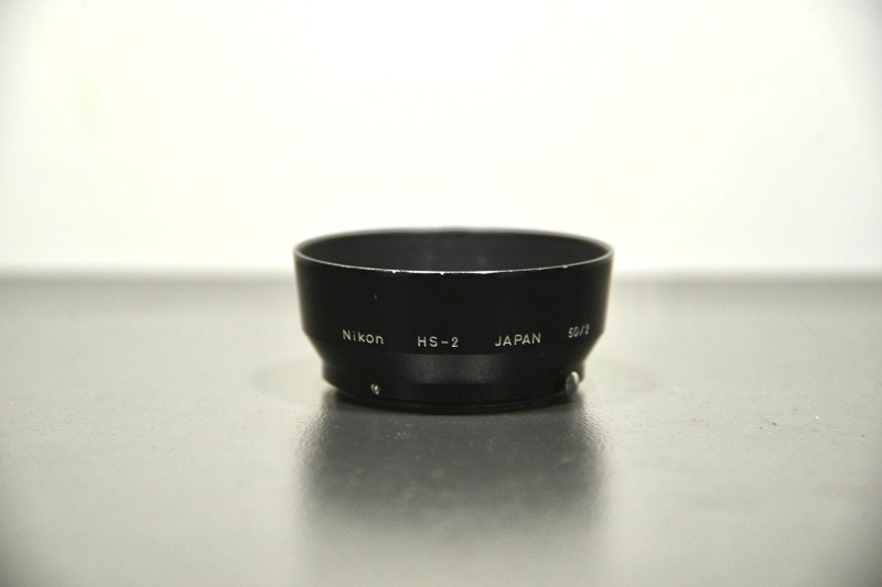 【经典古物】尼康 原厂 Nikon HS-2 Lens 金属 50mm 专用遮光罩 - 相机 - 其他金属 
