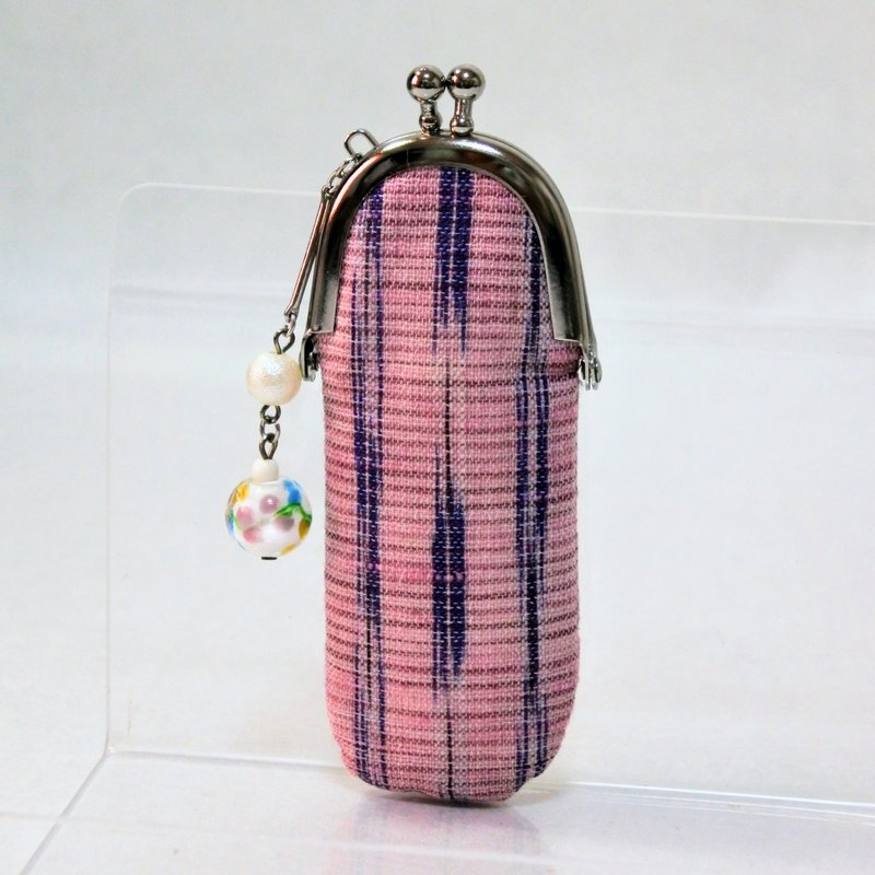 口金唇膏盒 印章盒 - 其他 - 棉．麻 粉红色