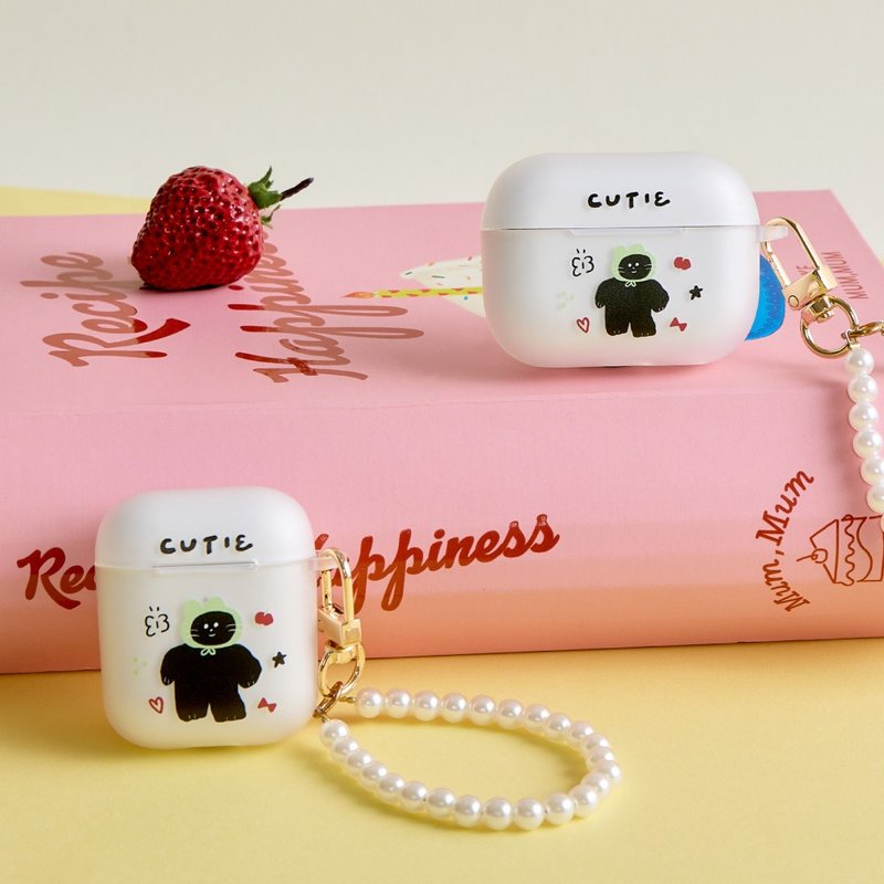 小绿喵爱探险迷雾系列AirPods保护套 - 耳机收纳 - 塑料 多色