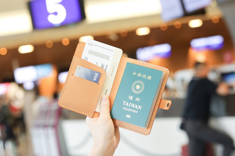 经典护照套DIY (书套式)_免费刻字_欢迎团体包场 - 皮件 - 真皮 