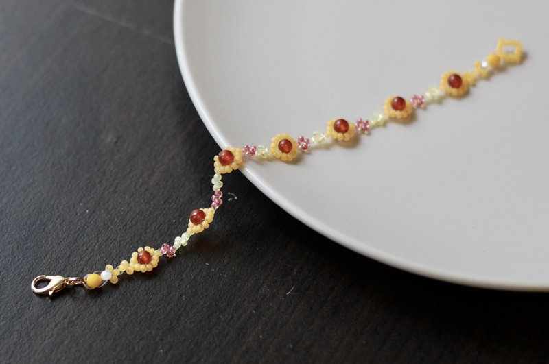 红黄的可爱 - 手链/手环 - 玉石 