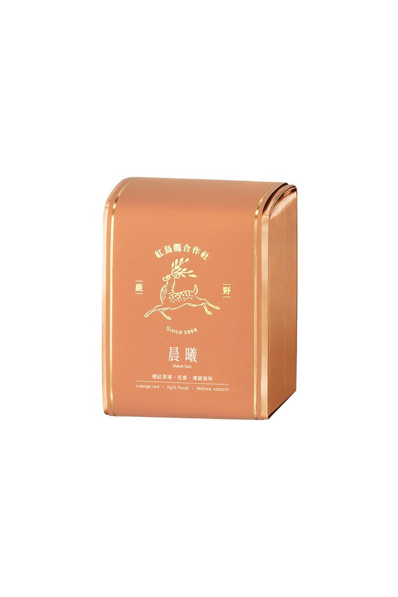紅烏龍合作社 | 朝焼けリーフティー ローストパッケージ 150g - 茶 - 新鲜食材 黄色