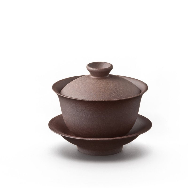 陶作坊│老岩泥盖碗 - 茶具/茶杯 - 其他材质 咖啡色