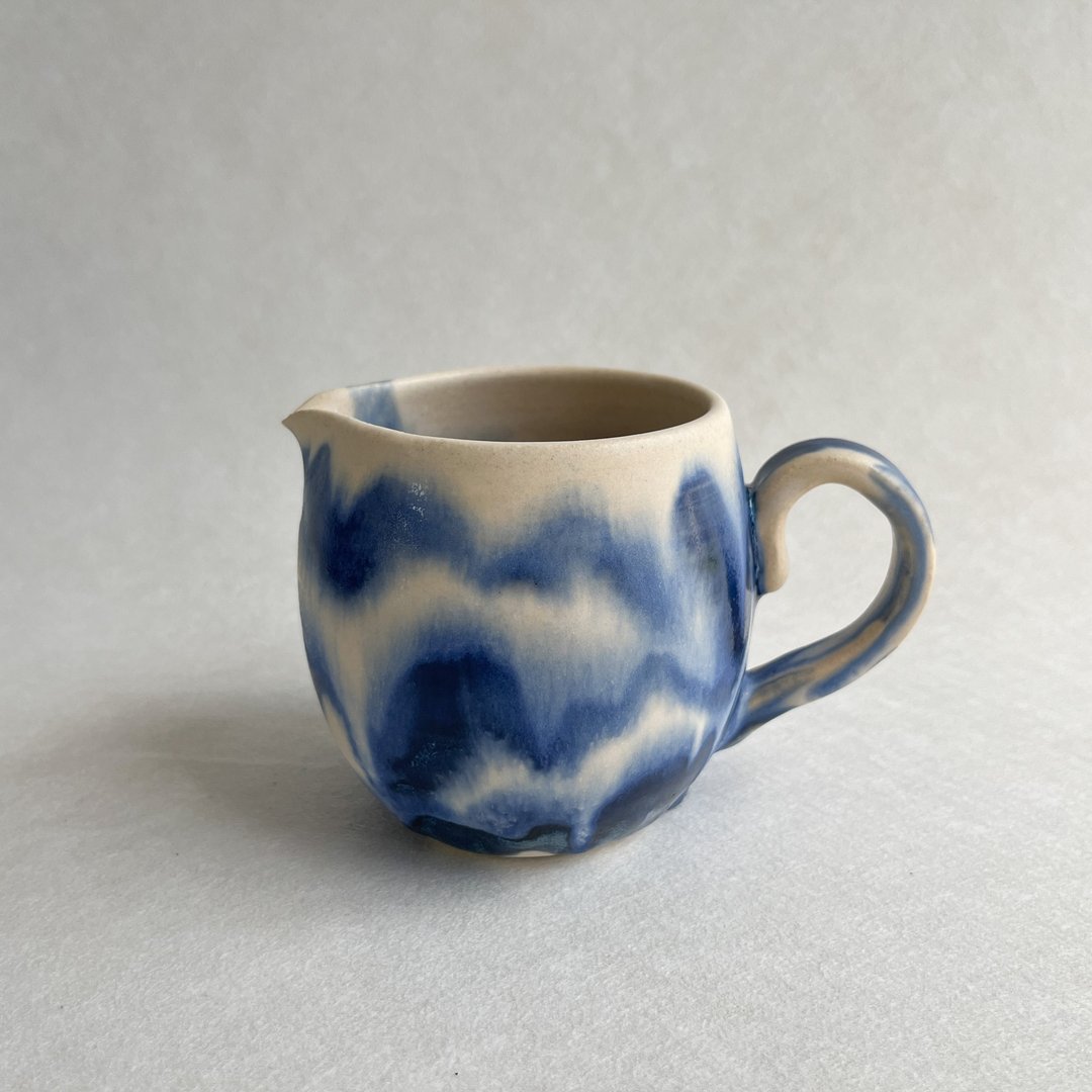 望川。手工陶瓷茶海 公道杯 茶杯 陶器 茶具 茶道 - 茶具/茶杯 - 陶 蓝色