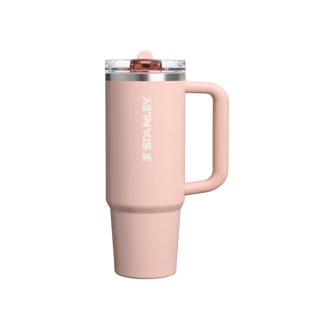 STANLEY 防漏吸管随手杯 0.88L / 晨曦粉 - 保温瓶/保温杯 - 不锈钢 