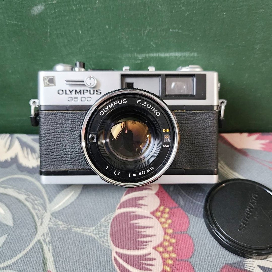 专业相机店  OLYMPUS 35 DC 40mm f1.7 RF 底片相机 (保固 30 天) - 相机 - 其他金属 银色