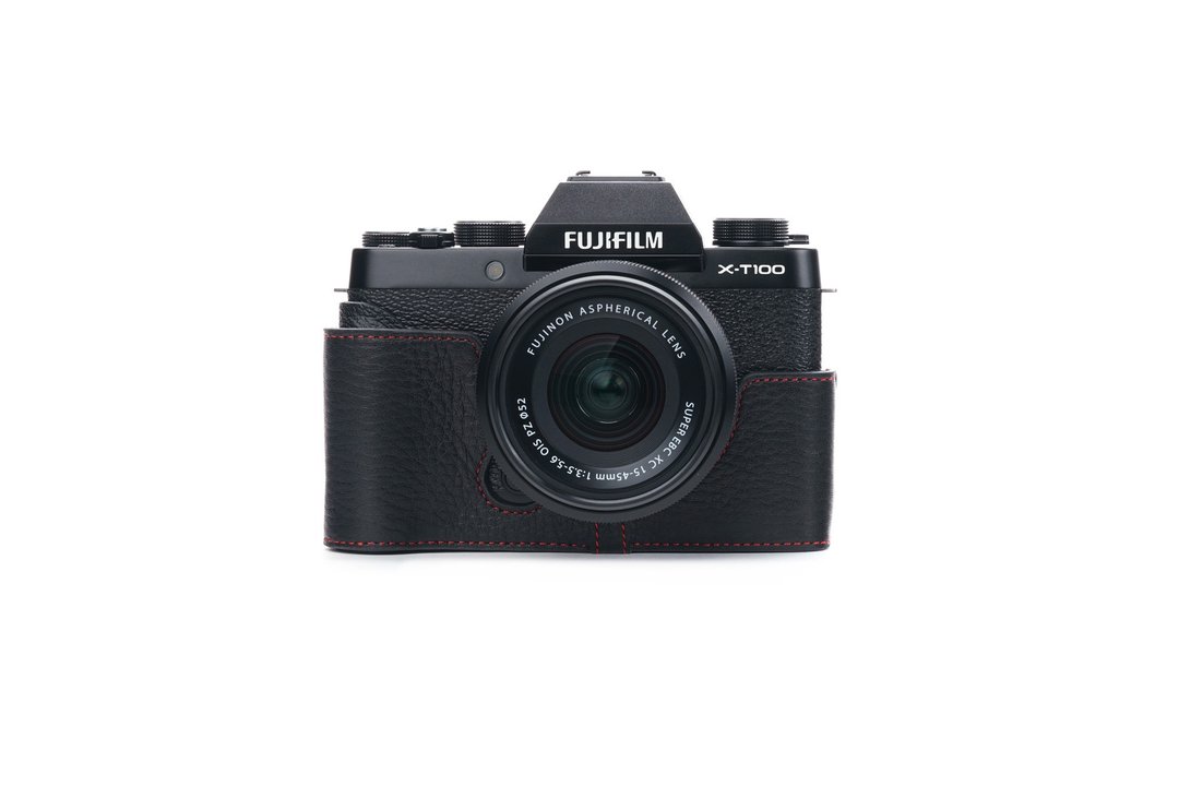 mi81 真皮开底底座 Fujifilm XT100 - 相机 - 真皮 多色