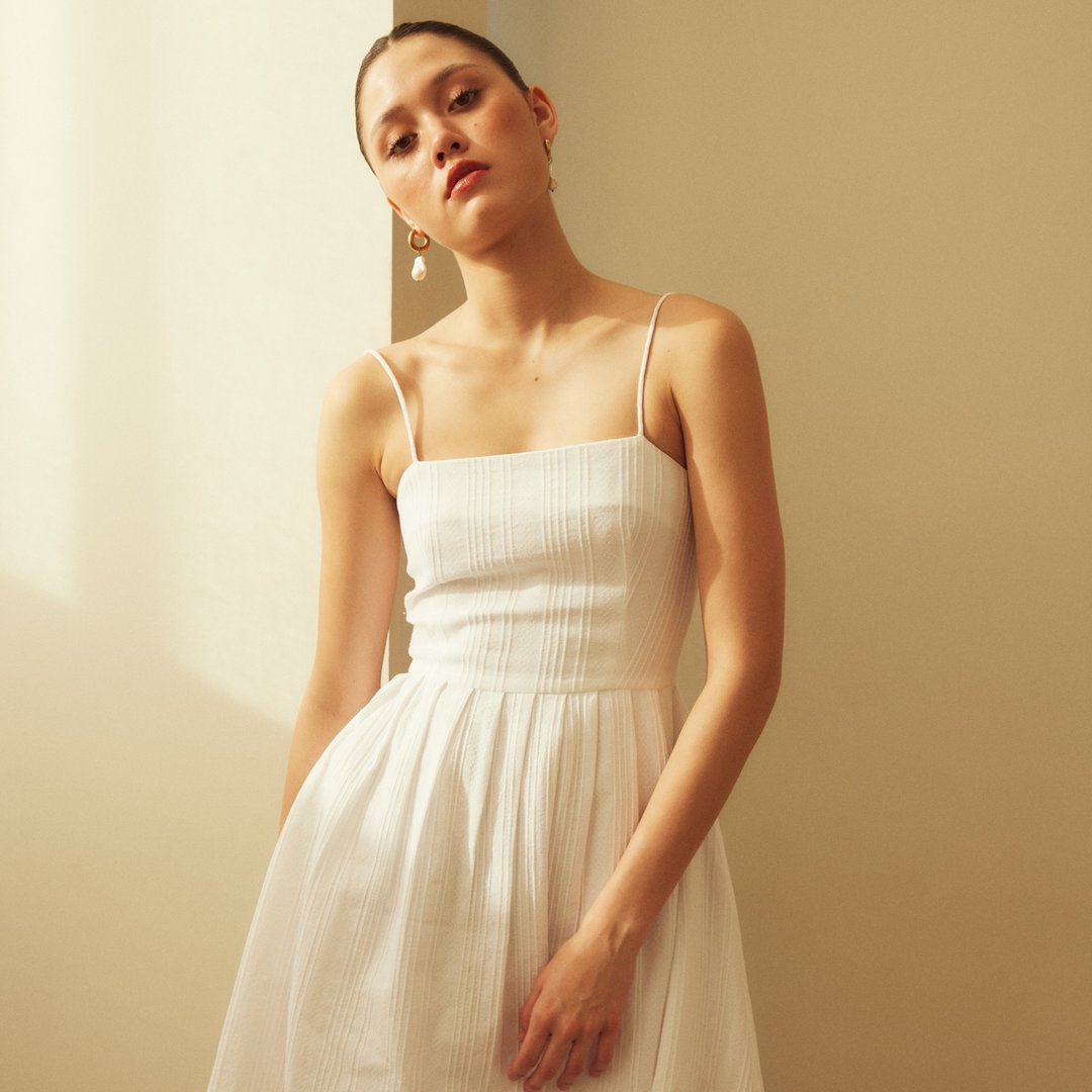 ISLA DRESS - 洋装/连衣裙 - 其他材质 白色