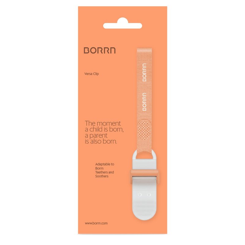 BORRN 牙胶挂绳 (橙) - 玩具/玩偶 - 塑料 橘色