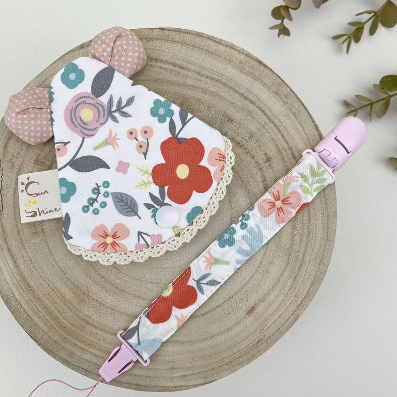 定制 - 熊耳/虎耳造型奶嘴套组 / 奶嘴防尘套 - 奶瓶/奶嘴 - 棉．麻 