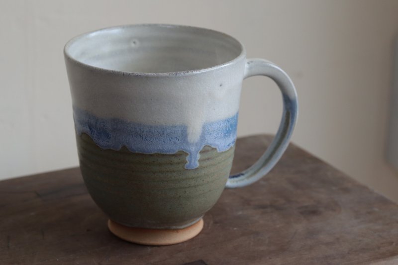 马克杯-小雪 - 咖啡杯/马克杯 - 陶 蓝色