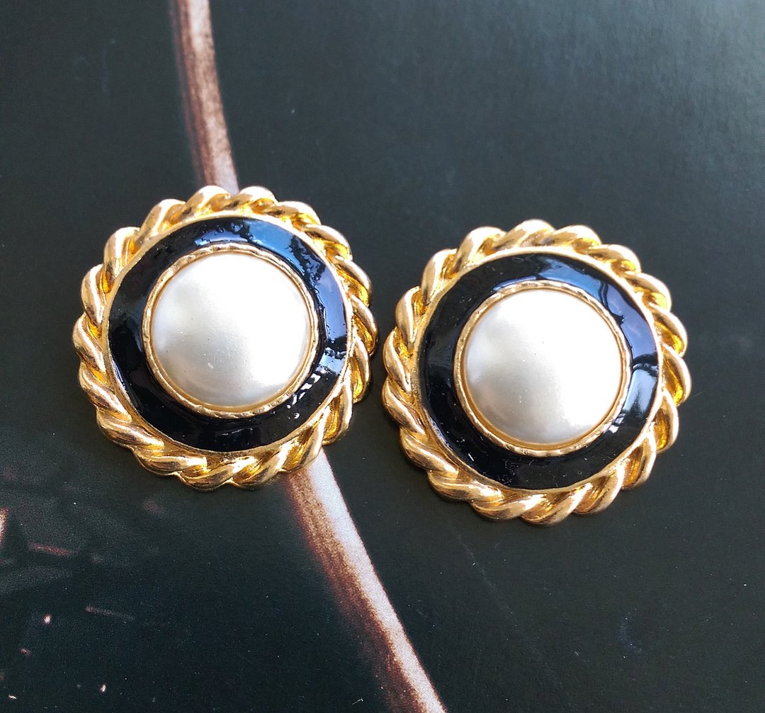 Vintage Jewelry 西洋古董饰品 S.G D'OR 经典 shoe clips 鞋夹 - 其他 - 其他金属 金色