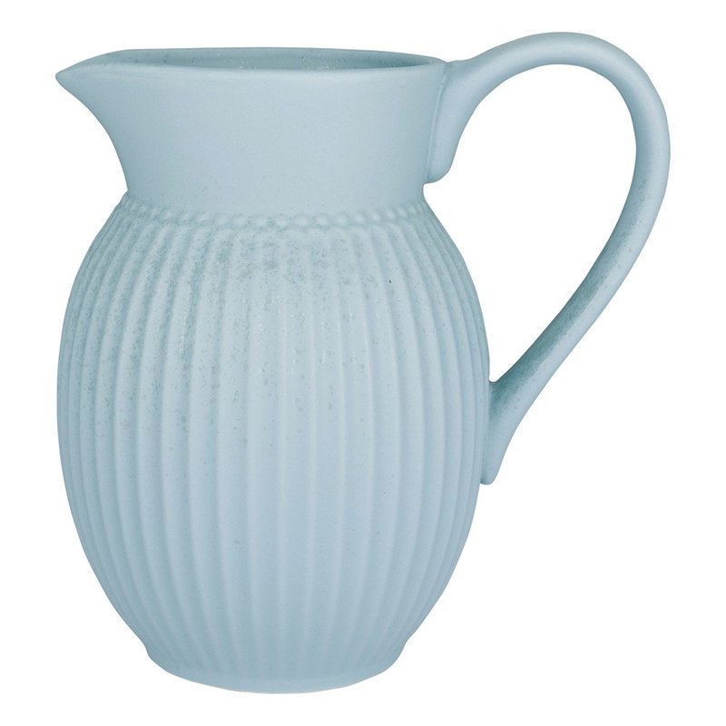 【新品】丹麦GreenGate Alice ice blue 水瓶0.5L - 水瓶/水壶 - 陶 多色