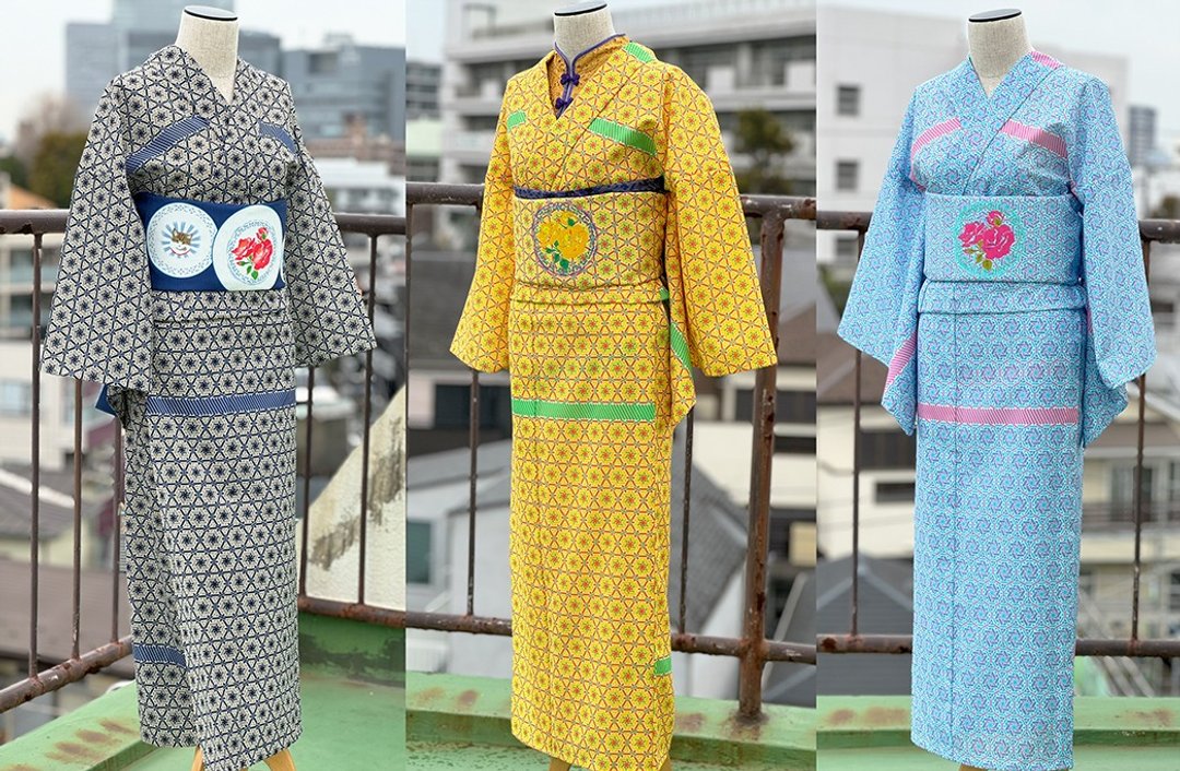 SEPARATE α 浴衣 HANOI 订制商品 90 日后交货 - 其他 - 聚酯纤维 