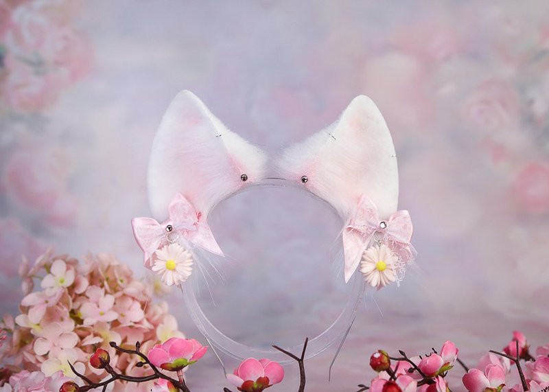 Daisy Fox - 发饰 - 其他材质 白色