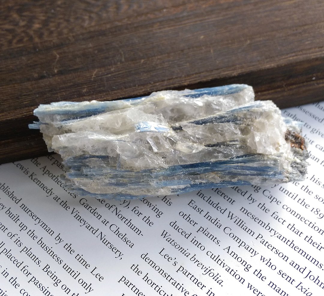 Kyanite 巴西产地 蓝晶石 石英共生矿 天然矿石 原矿 - 摆饰 - 其他材质 