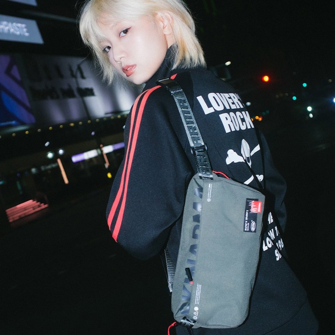 Crossbody Fardel 潮系风格斜背包 墨绿 - 侧背包/斜挎包 - 其他材质 绿色