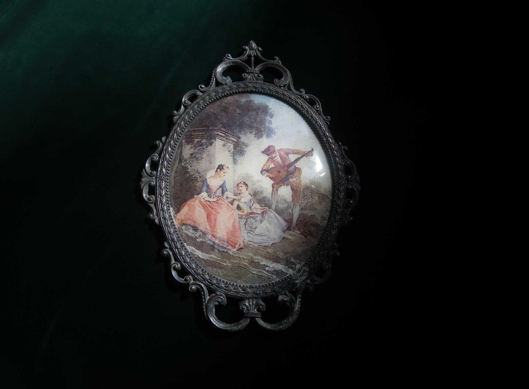 【老时光 OLD-TIME】早期意大利制壁饰挂画相框镜框 - 摆饰 - 其他材质 