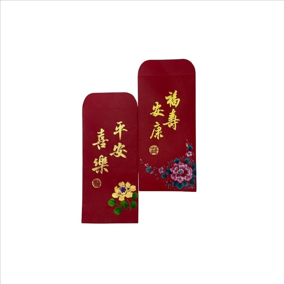 春华工坊/手写手绘红包袋/RP01-2026 - 墙贴/壁贴 - 纸 红色